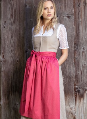 Dirndl Verena beige