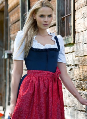 Dirndl Christina blau