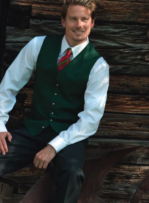 Weste Peter gr&uuml;n uni