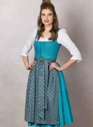 Dirndl Luisia petrol