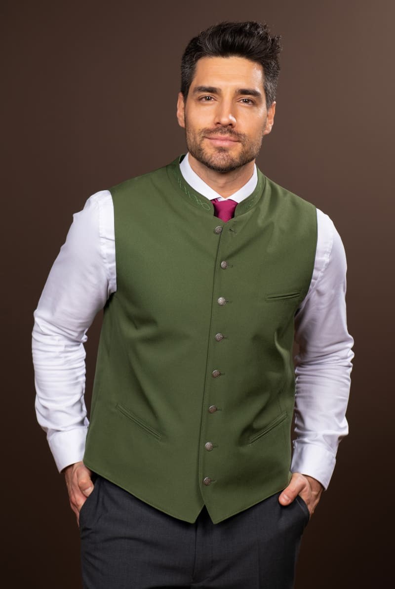 Weste Christof moosgr&uuml;n